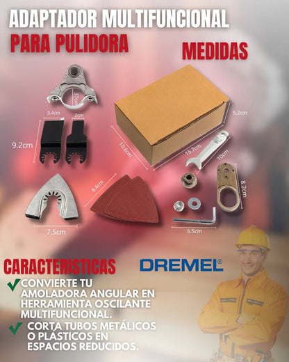 ADAPTADOR MULTIFUNCIONAL PARA AMOLADORA